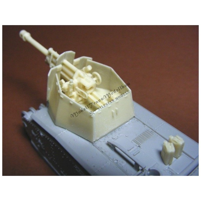 MT72396 シャールB1 10.5cm18式3型軽野戦榴弾砲 | モデルトランス