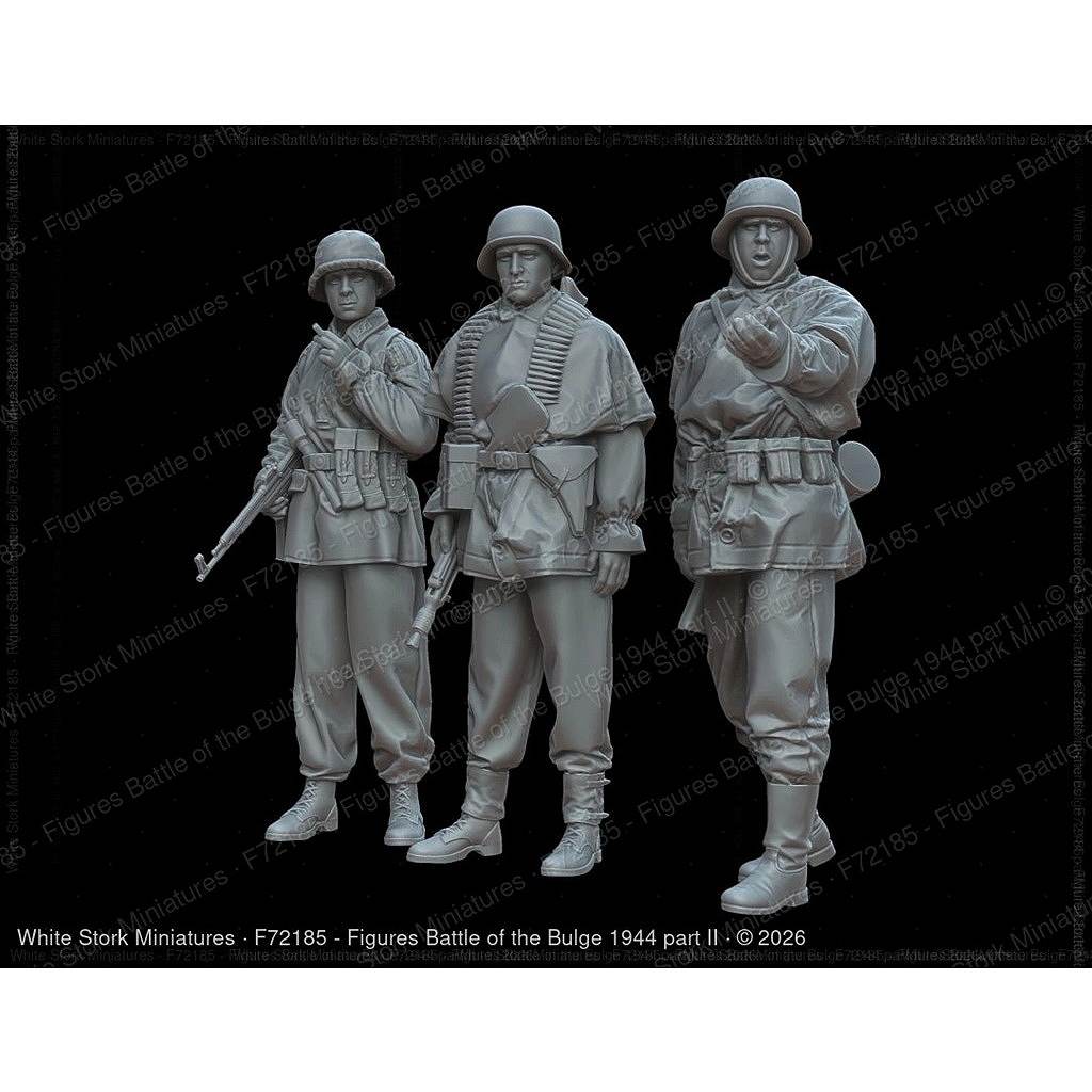 k*o様 【未開封】ミリタリー　フィギュア　第二次世界大戦 新製品】F72185 1/72 バルジの戦い Part 2（3体） 【ネコポス規格外
