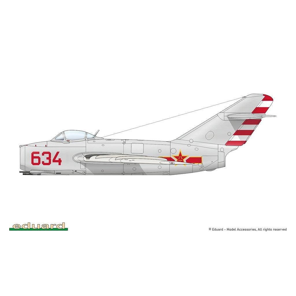 ��ͽ��������R0026 1/48 �ߥ� MiG-15/MiG-15bis �ե����å� �ǥ奢�륳��� ������륯�饹
