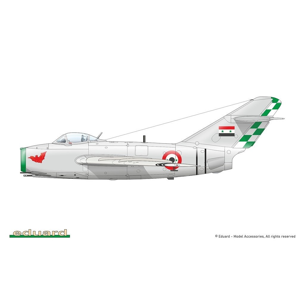 ��ͽ��������R0026 1/48 �ߥ� MiG-15/MiG-15bis �ե����å� �ǥ奢�륳��� ������륯�饹