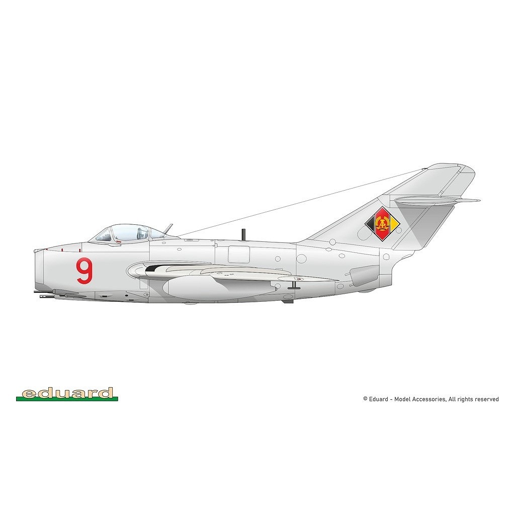 予約受付中】R0026 1/48 ミグ MiG-15/MiG-15bis ファゴット デュアル