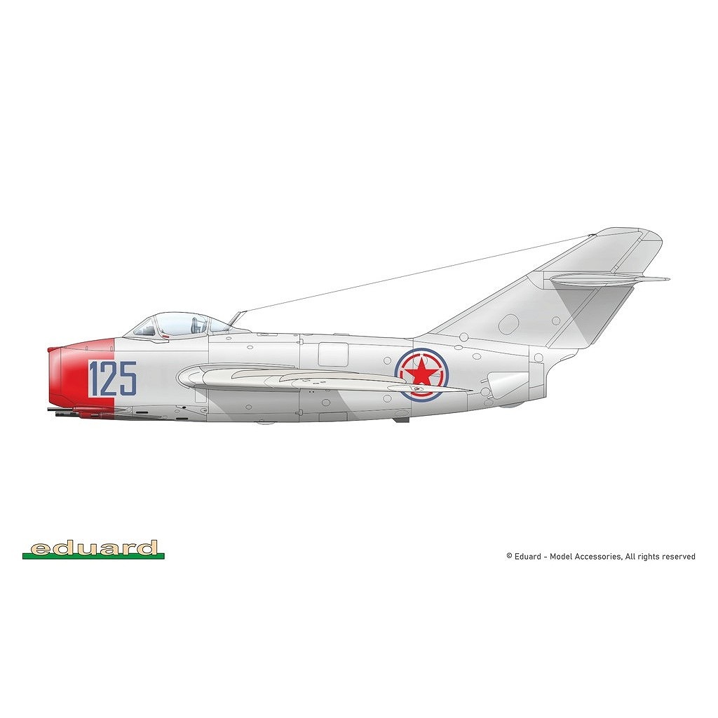��ͽ��������R0026 1/48 �ߥ� MiG-15/MiG-15bis �ե����å� �ǥ奢�륳��� ������륯�饹
