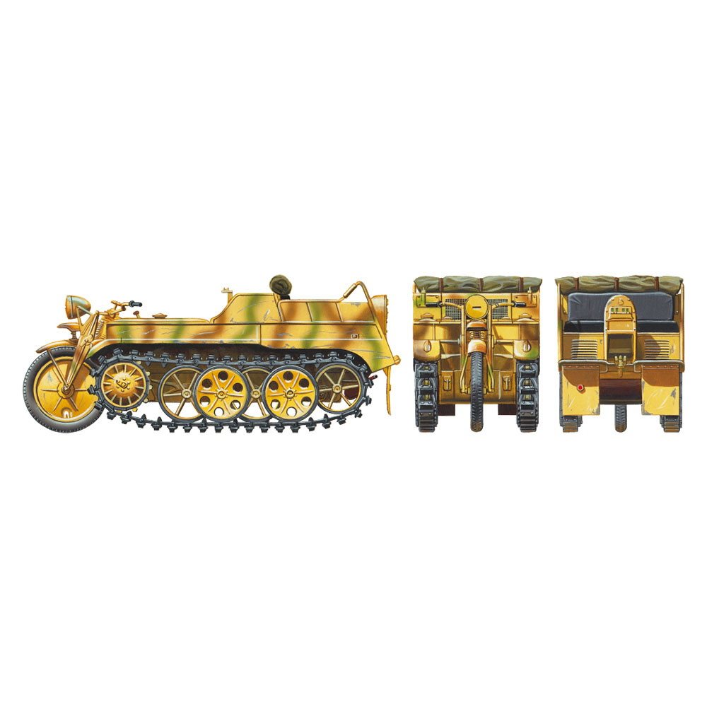 再入荷】35377 1/35 ドイツ Sd.Kfz.2 ケッテンクラート 中期型
