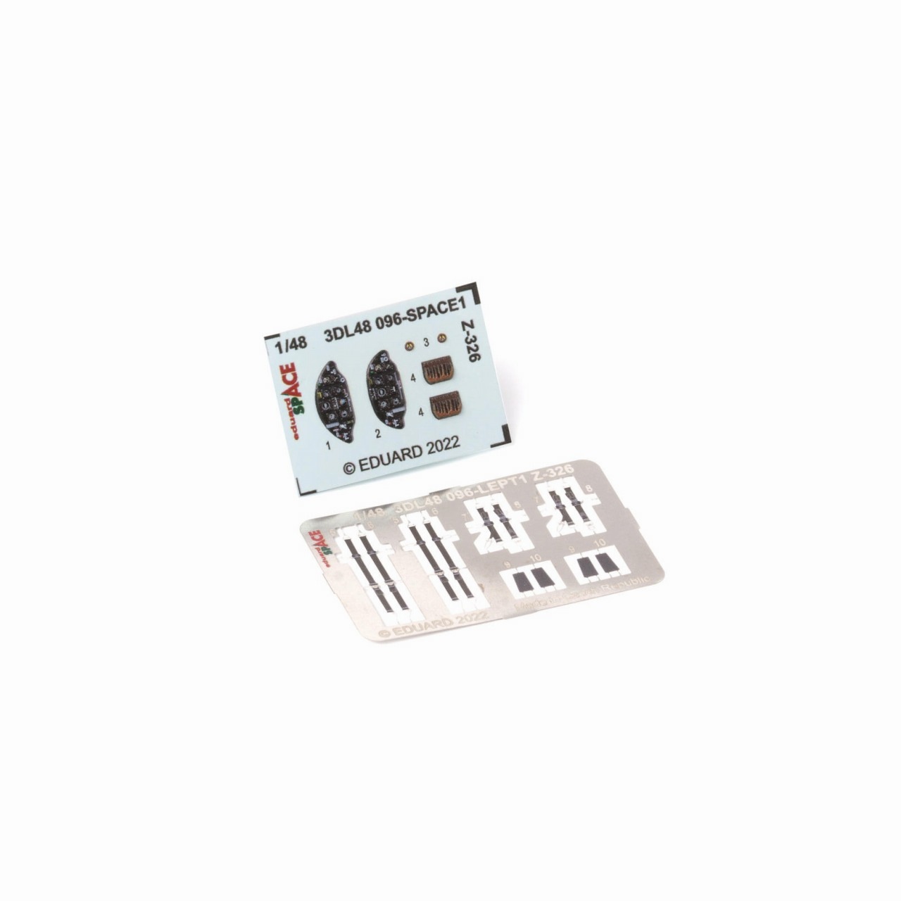 3DL48096 1/48 Z-326 �����ڡ���������3D�ǥ�����w/���å��󥰥ѡ��ĥ��å� (���ǥ奢�����)