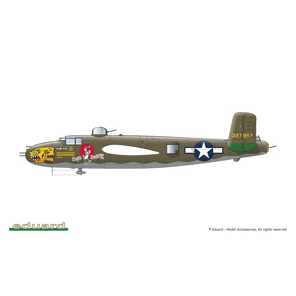 548001 1/48 B-25J �ߥå����� "���ȥ졼�ե���"��ߥƥåɥ��ǥ������