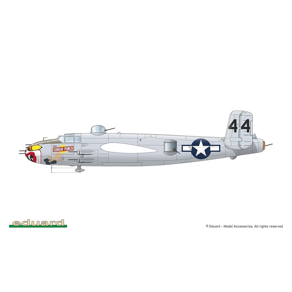 548001 1/48 B-25J �ߥå����� "���ȥ졼�ե���"��ߥƥåɥ��ǥ������