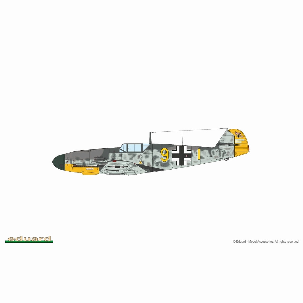 2142 1/72 メッサーシュミット Bf109F デュアルコンボ