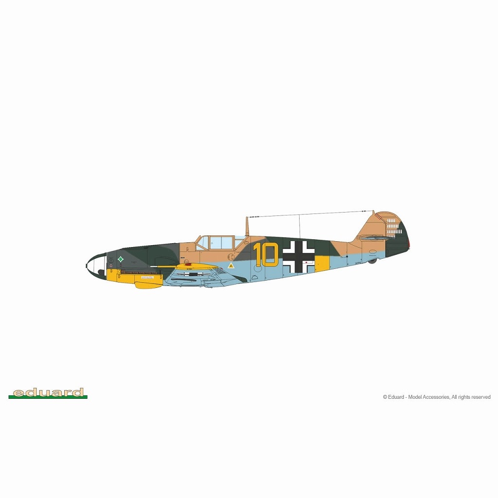 2142 1/72 メッサーシュミット Bf109F デュアルコンボ