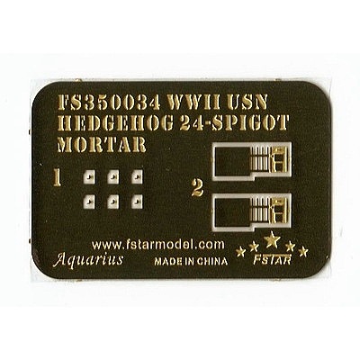 FS350034 WWII 米海軍 24連装対潜迫撃砲 ヘッジホッグ