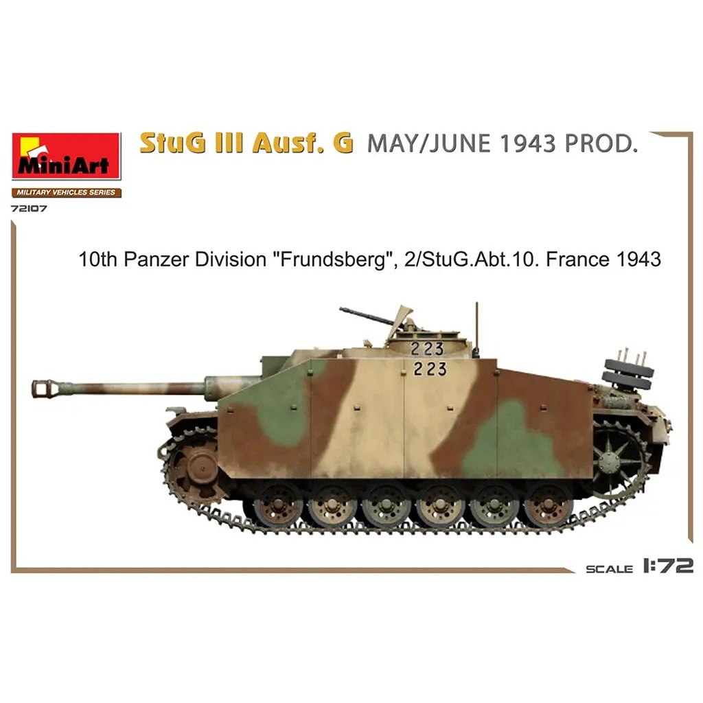 72107 1/72 �ɥ��� III���ͷ�ˤ 1943ǯ5��/6��