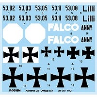 018 WWI �������ȥꥢ ����Хȥ��� D.II Oeffag s53 ��Ʈ��