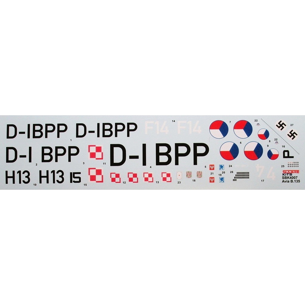 SBK4007 1/48 �������� B-135 "�ɥ���"