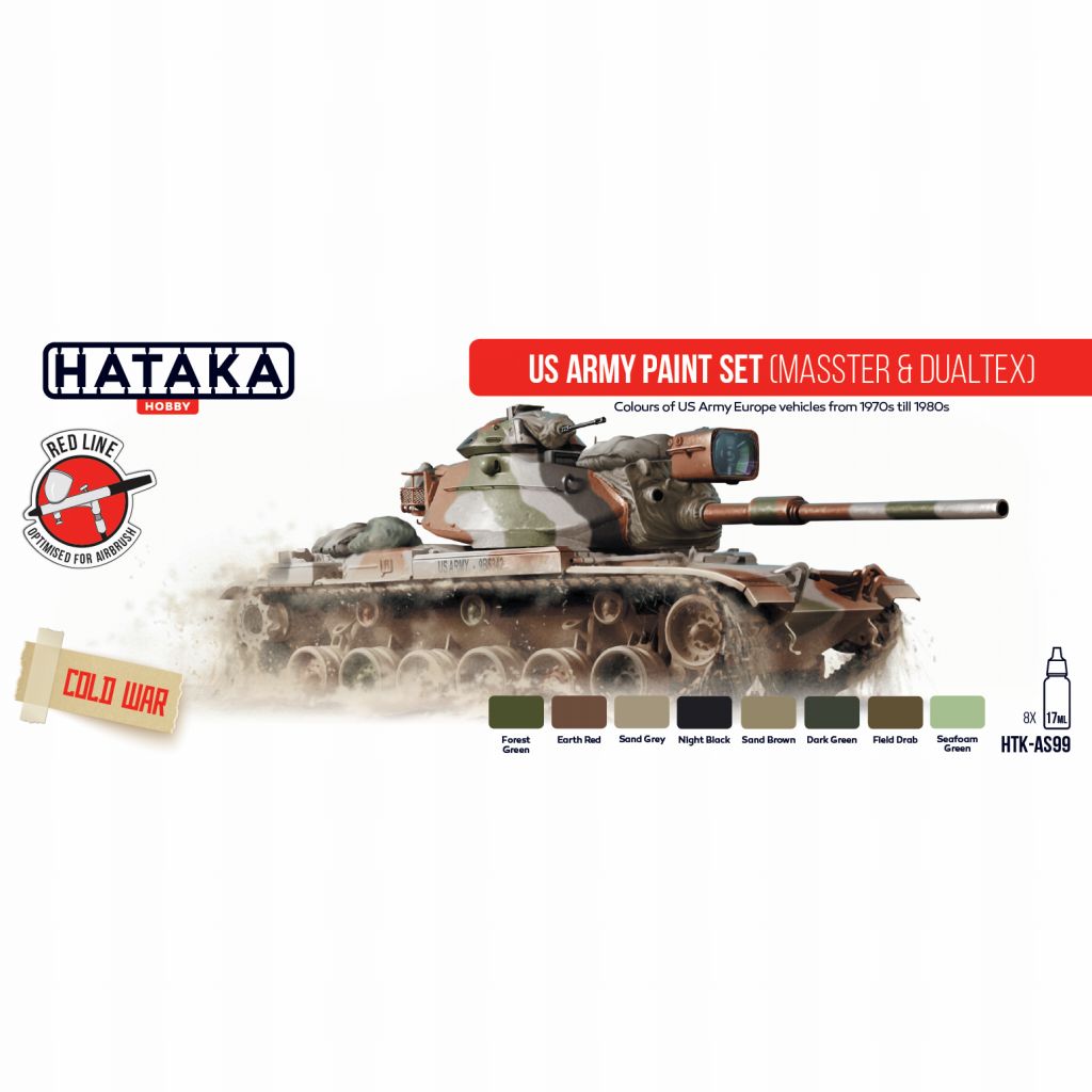 HTK-AS99 1970-80年代 アメリカ陸軍MASSTER & DUALTEX迷彩色