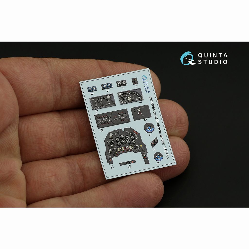 �ں����١�QD35054 1/35 ��󥫡��� Ju87G ���ġ��� ���顼����3D�ǥ����� (�ܡ�������ǥ���)