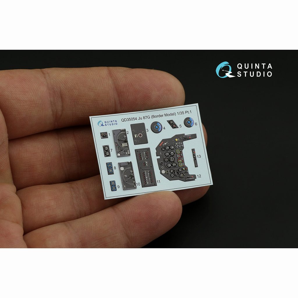 �ں����١�QD35054 1/35 ��󥫡��� Ju87G ���ġ��� ���顼����3D�ǥ����� (�ܡ�������ǥ���)