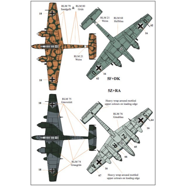 X72257 ドイツ空軍 偵察戦闘機 | エクストラデカール XTRADECAL