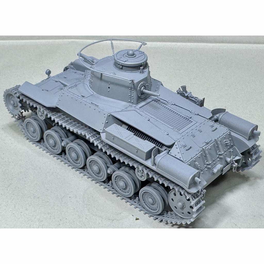 模型戦車 ドイツIV号戦車 F型・伝令バイクセット`北アフリカ戦線