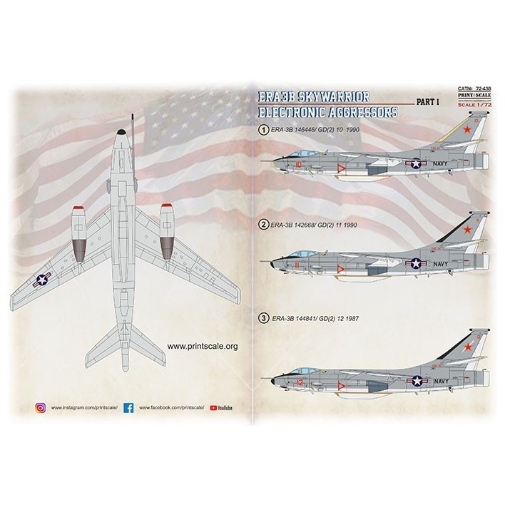 72438)ダグラス ERA-3B スカイウォーリア エレクトロニック