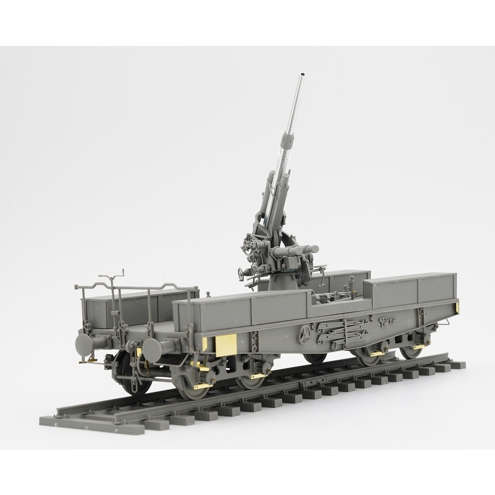 BT-044 ドイツ 88mm砲 Flak36 w/SSys平貨車 | ボーダーモデル