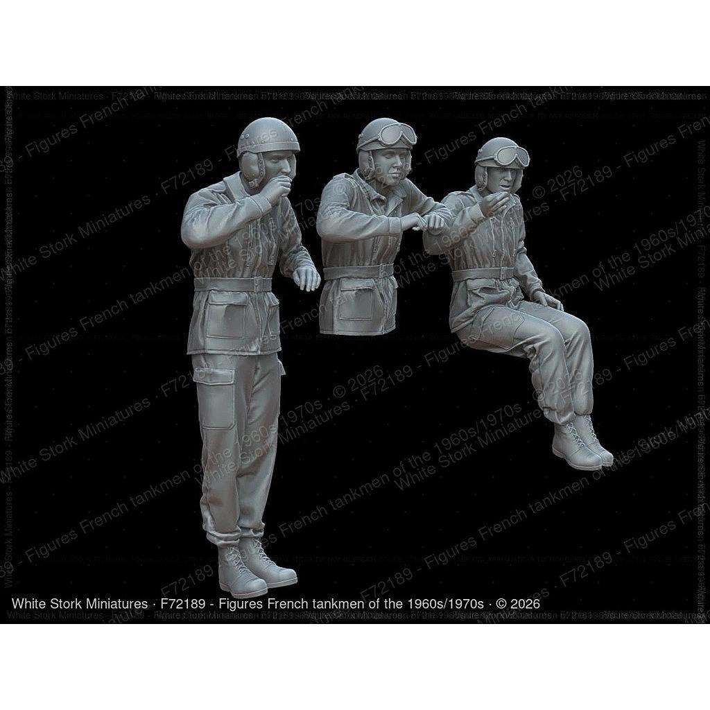 新製品】F72189 1/72 フランス軍戦車兵 1960-70年代 3体 【ネコポス