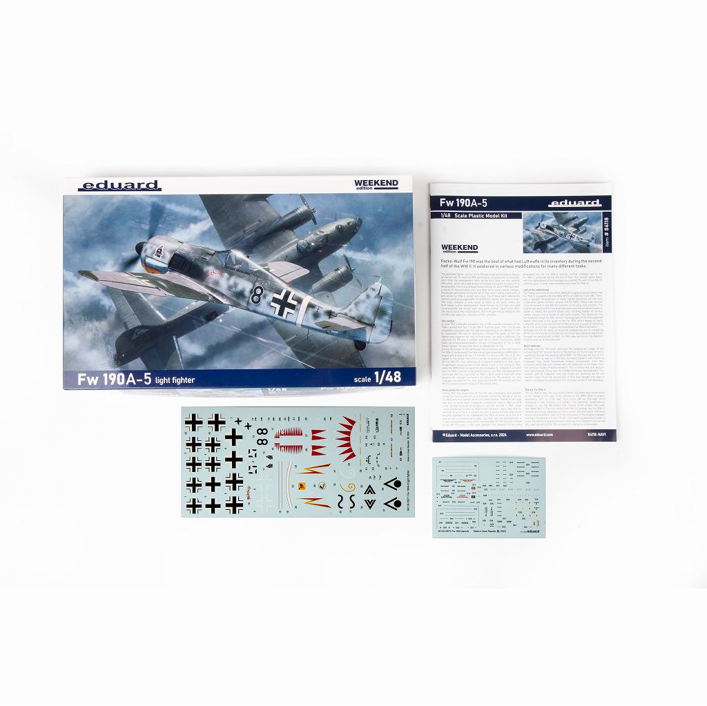 84118 1⁄48 フォッケウルフ Fw190A-5 軽武装型 ウィークエンド