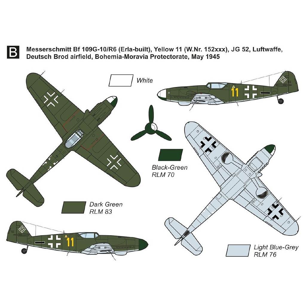 MKM14472N 1/144 Bf109G-10 ��������������Վ�(2���å���)