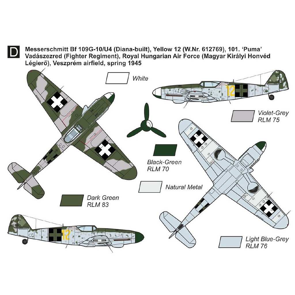 MKM14472N 1/144 Bf109G-10 ��������������Վ�(2���å���)