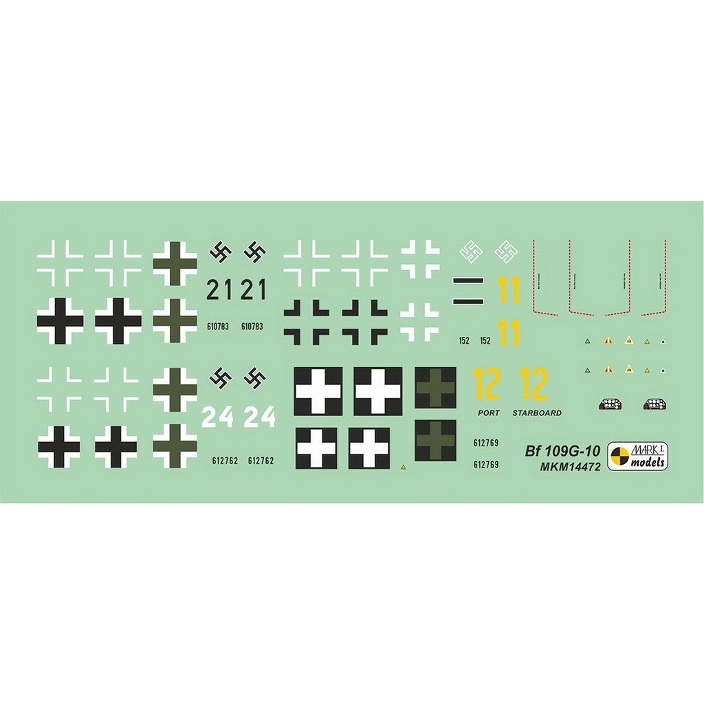 MKM14472N 1/144 Bf109G-10 ��������������Վ�(2���å���)