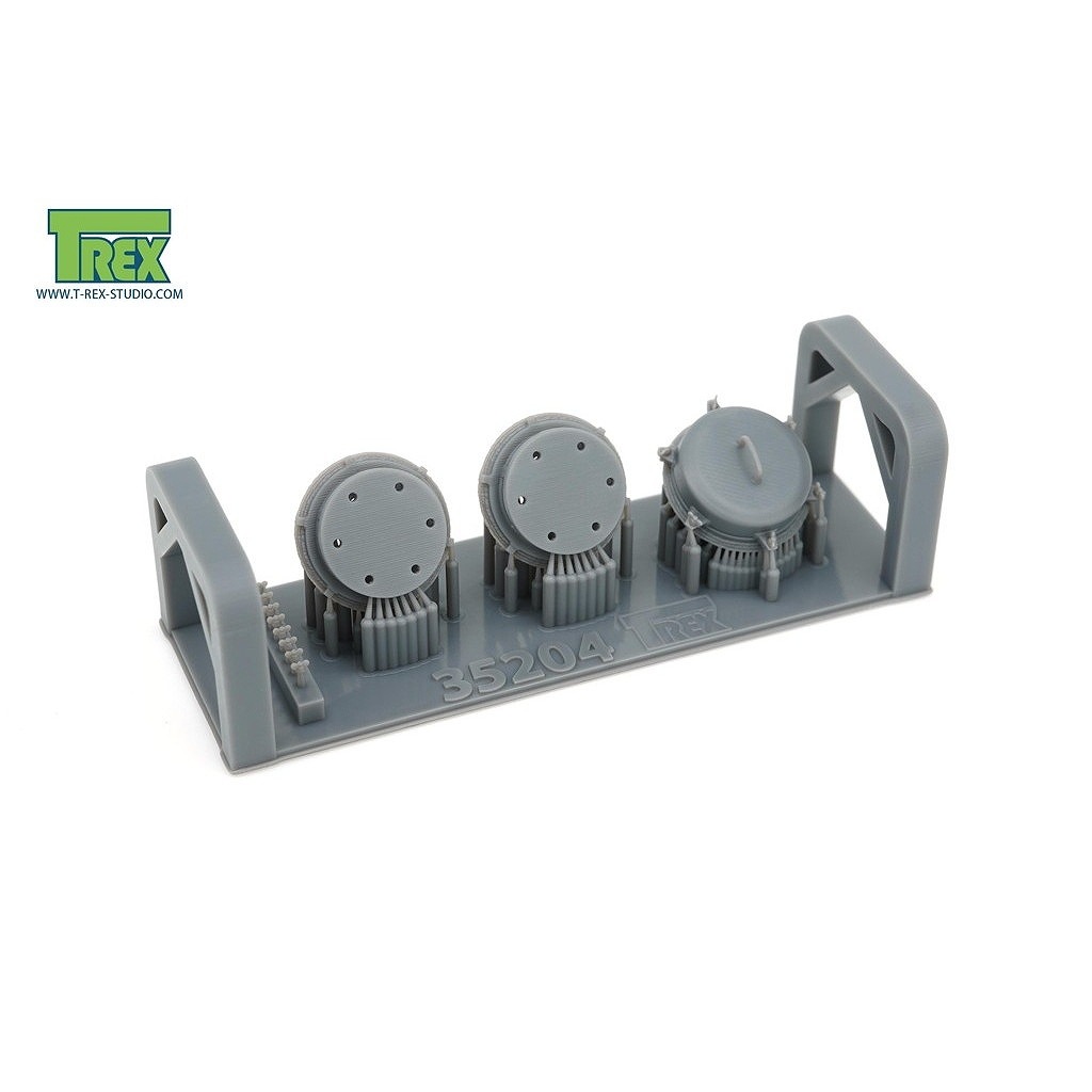 TR35204 1/35 WWII ドイツ キングタイガー重戦車用 ベンチレーター