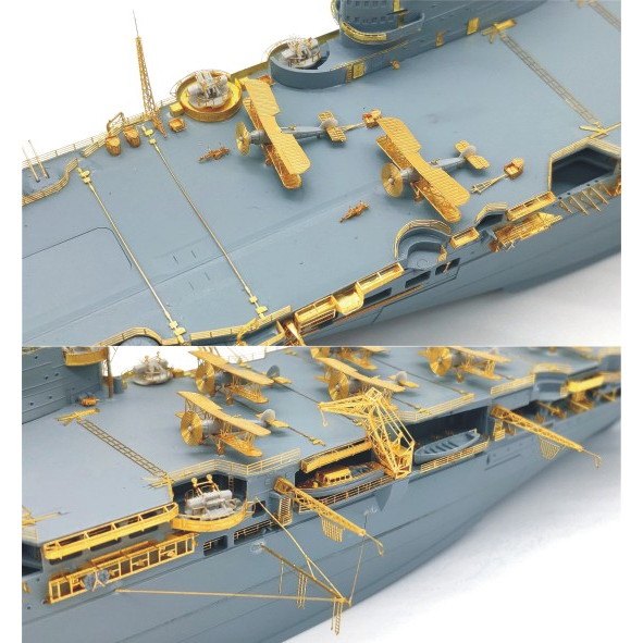 S700016 英国海軍 航空母艦 イラストリアス スーパーディテール