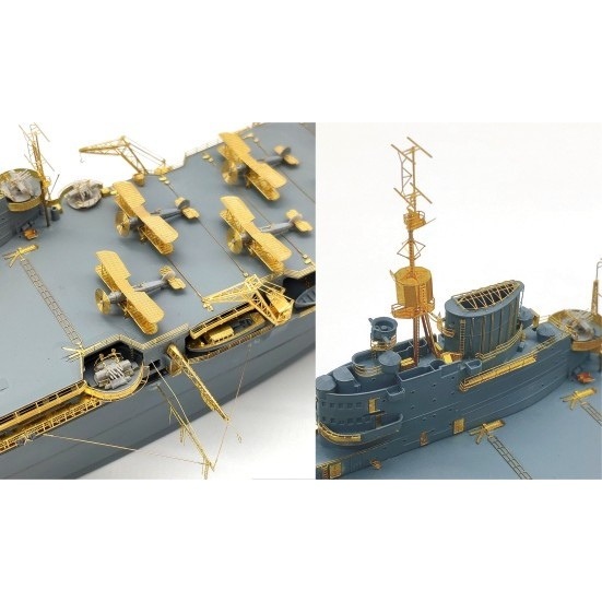 S700016 英国海軍 航空母艦 イラストリアス スーパーディテール