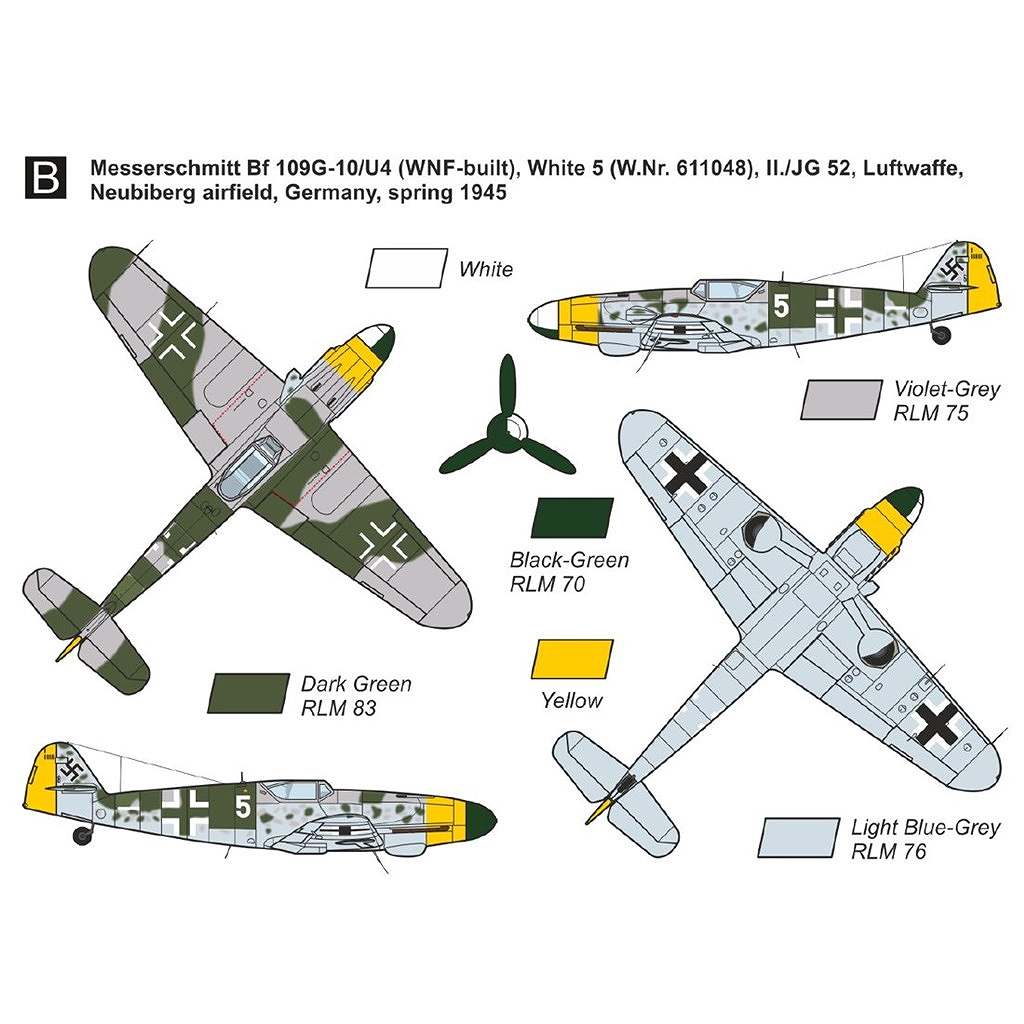 MKM14473N 1/144 Bf109G-10/���ӥ� C-10 (2���å���)