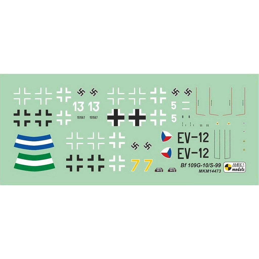 MKM14473N 1/144 Bf109G-10/���ӥ� C-10 (2���å���)