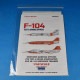 HMR48061 1/48 å NF-104A ڡȥ졼ʡ С󥻥å(ͥƥå)