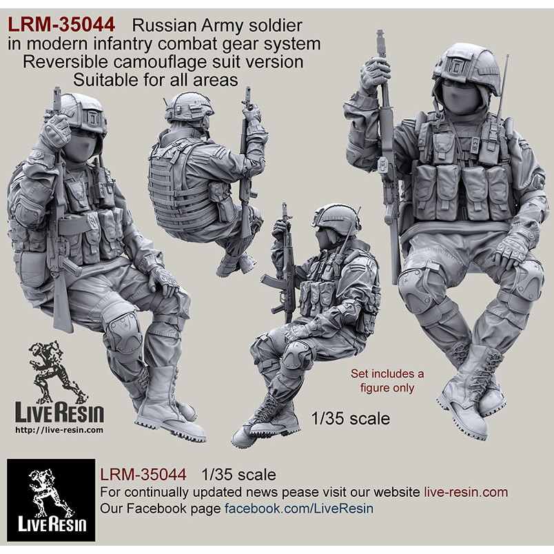 LRM-35044 現用 ロシア陸軍歩兵 コンバットギアシステムセット6