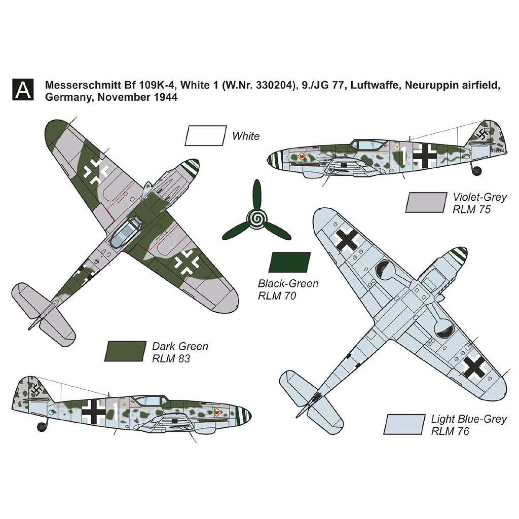 MKM14474N 1/144 Bf109K-4 ���������ե�륹�Ȏ�(2���å���)