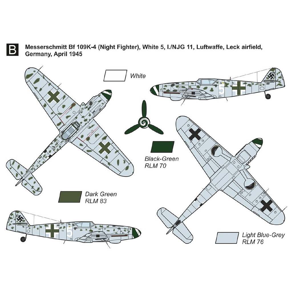 MKM14474N 1/144 Bf109K-4 ���������ե�륹�Ȏ�(2���å���)