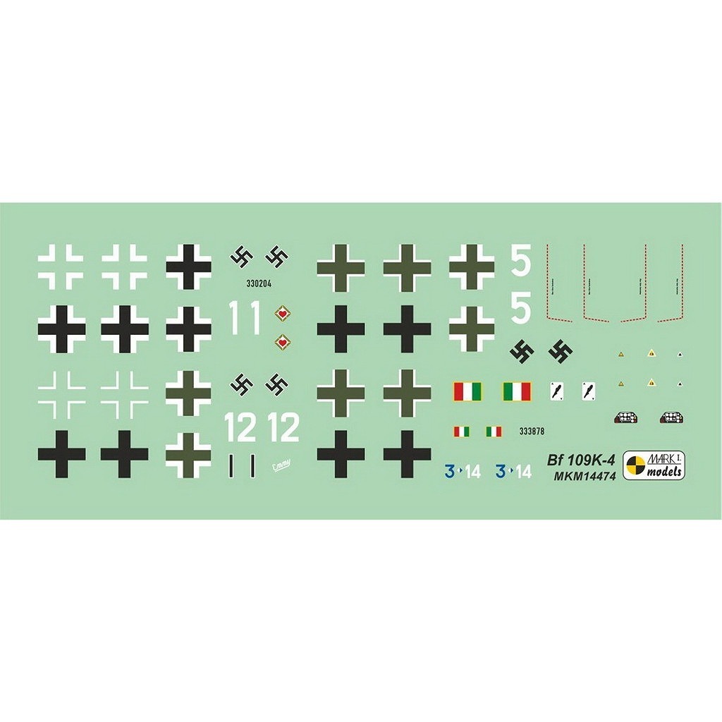 MKM14474N 1/144 Bf109K-4 ���������ե�륹�Ȏ�(2���å���)