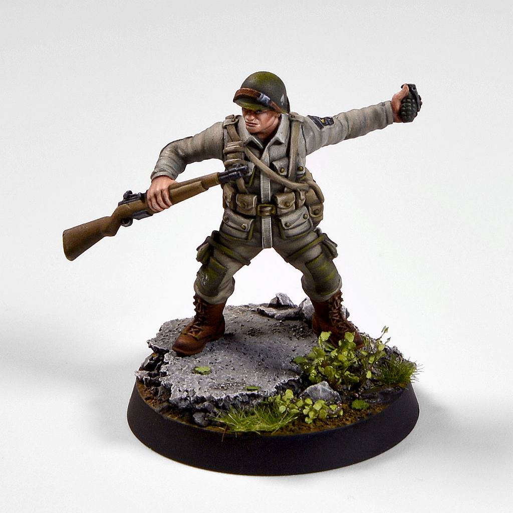 AKFS0010 フォーチュネイト・サンズ101空挺師団・10体セット(30mm