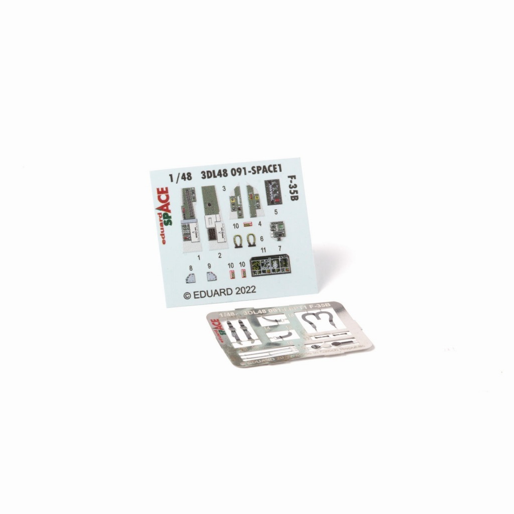 3DL48091 1/48 F-35B �����ڡ���������3D�ǥ�����w/���å��󥰥ѡ��ĥ��å� (���������)