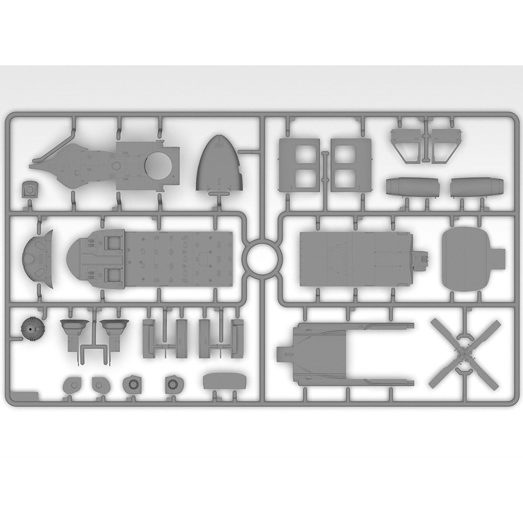48364 UH-60A �֥�å��ۡ��� w/�ե����奢