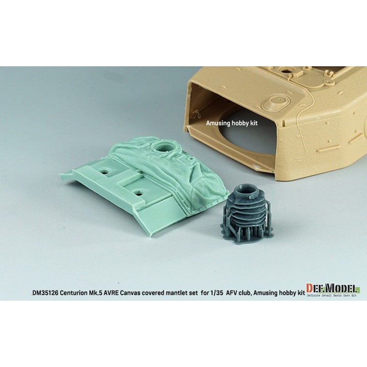 DM35126 1/35 現用 センチュリオン Mk.5 AVRE用キャンバスカバー付防盾