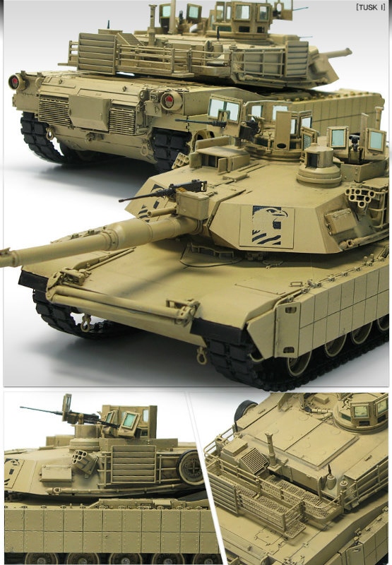 13298 M1A2 エイブラムス SEP V2/TUSK I/TUSK II | アカデミー