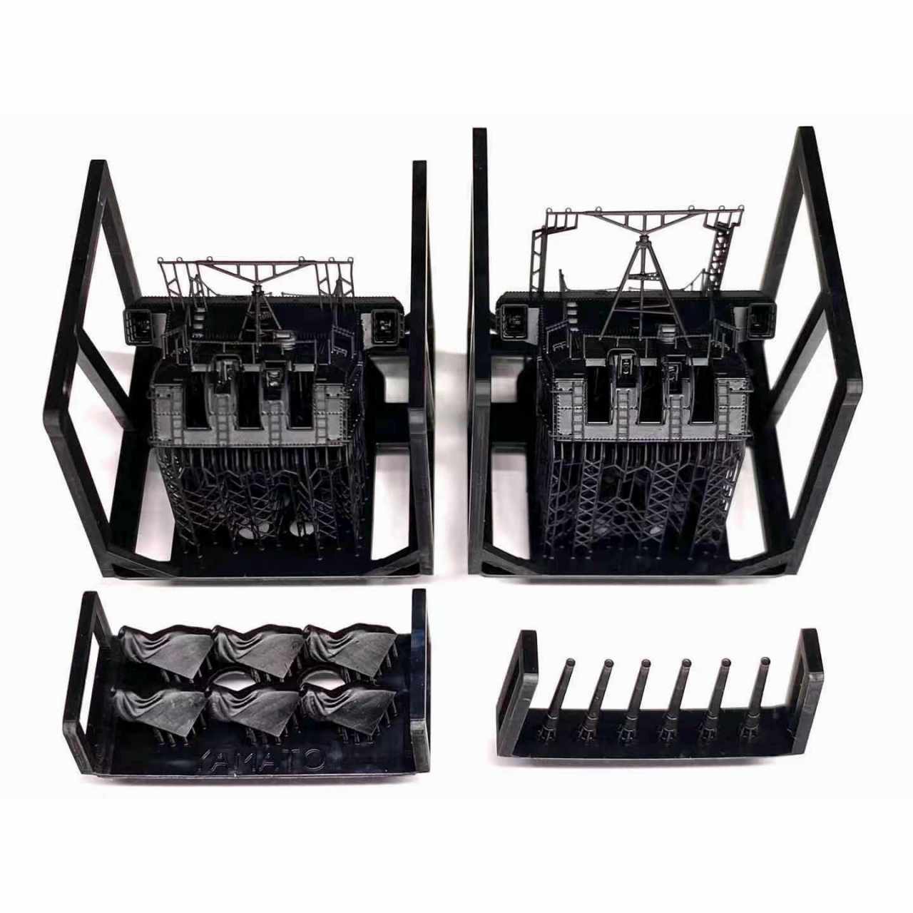 IJN35037 日本海軍 戦艦 大和用 15.5cm三連装砲 第一副砲塔 & 第