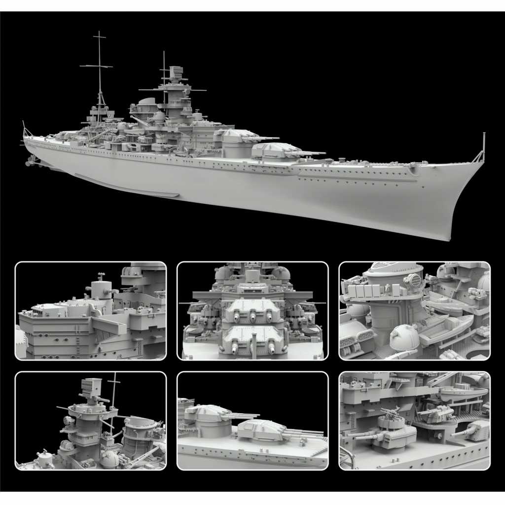 FH1148 独海軍 戦艦 シャルンホルスト 1943 | フライホーク FLYHAWK