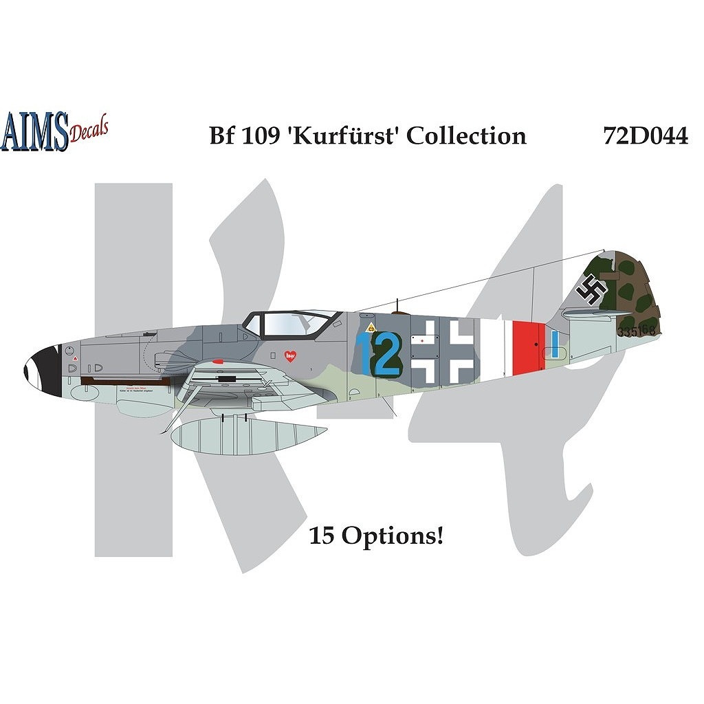 72D044 メッサーシュミット Bf109K-4 コレクション | エイムス AIMS
