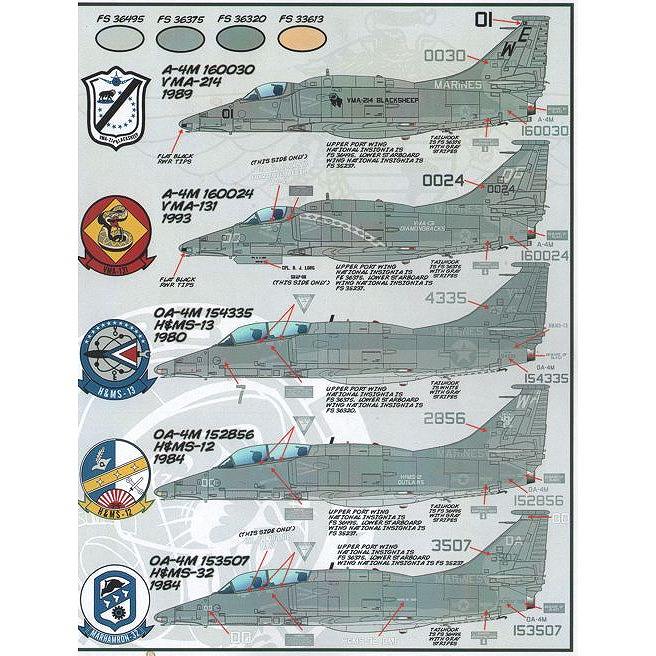 48-010 A-4 スカイホーク ロービジ | ファーボールエアロデザイン