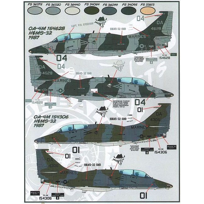 48-010 A-4 スカイホーク ロービジ | ファーボールエアロデザイン