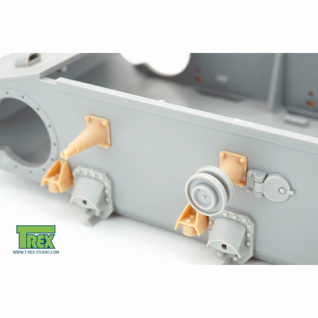 TR35095 1/35 WWII ドイツ IV号戦車用上部支持輪支柱 鋳造型