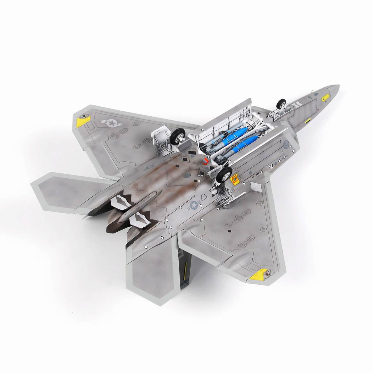 F-22A ラプター　1/72スケール　プラモデル　完成品 F-22A ラプター (プラモデル) - ホビーサーチ ミリタリープラモ